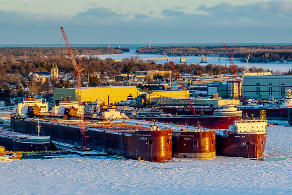 Shipyard at Sunset-21-HDR
