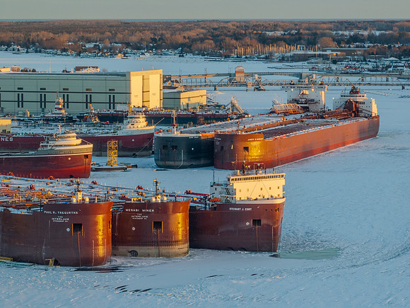 Shipyard at Sunset-76-HDR