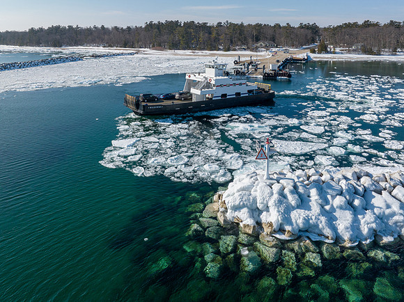 Northport Ferry Ice Cakes-5