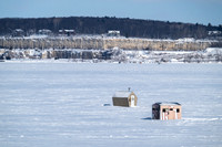 Potawatomi State Park Ice Shantys Quary-9