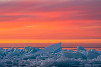Door Bluff Headlands Ice Shove Sunset-8