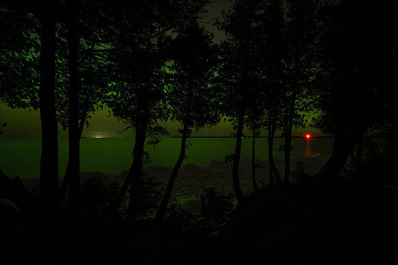 Northern Lights over Door County-113