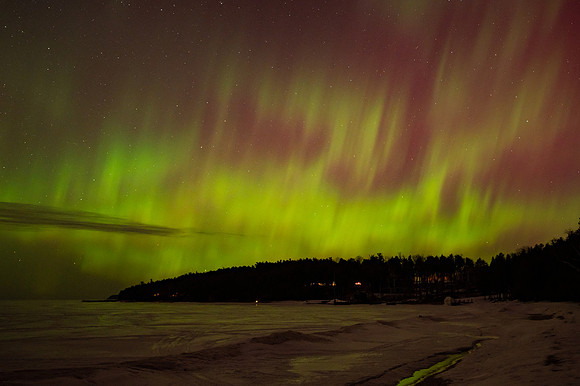 Northern Lights over Door County-55