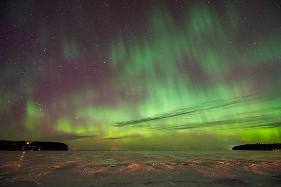 Northern Lights over Door County-80