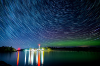 Star Trails with Aurora Ship Canal-3