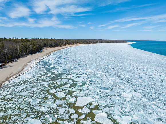 Europe Bay Beach Ice-1