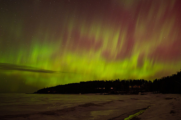 Northern Lights over Door County-55