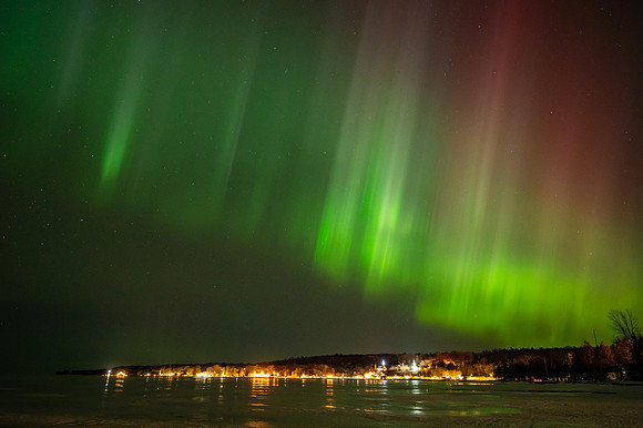 Northern Lights over Door County-30
