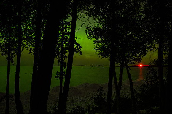 Northern Lights over Door County-109