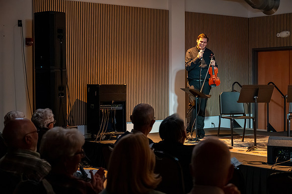 Eric Lewis and The Griffon String Quartet at the Muse-3