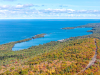Hunters Point and Brockway Mt Fall Views-40