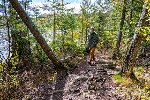 Hunters Point and Brockway Mt Fall Views-28