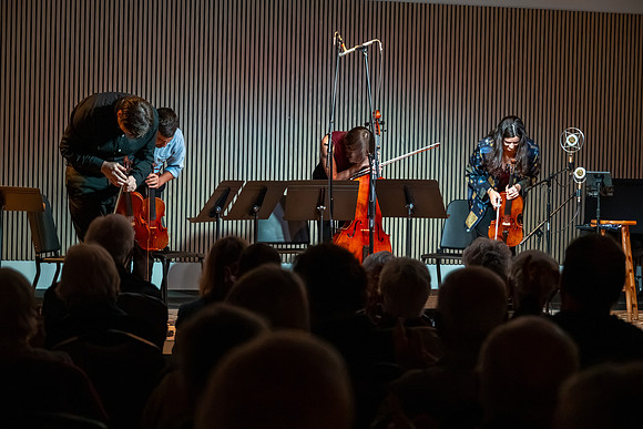 Eric Lewis and The Griffon String Quartet at the Muse-34