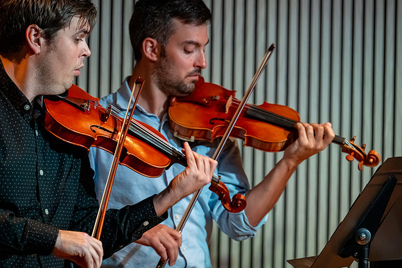 Eric Lewis and The Griffon String Quartet at the Muse-17
