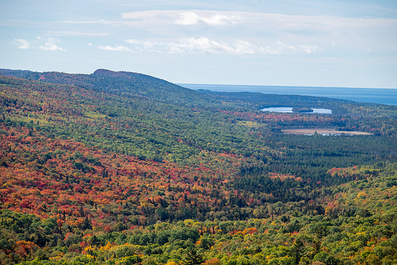Hunters Point and Brockway Mt Fall Views-52