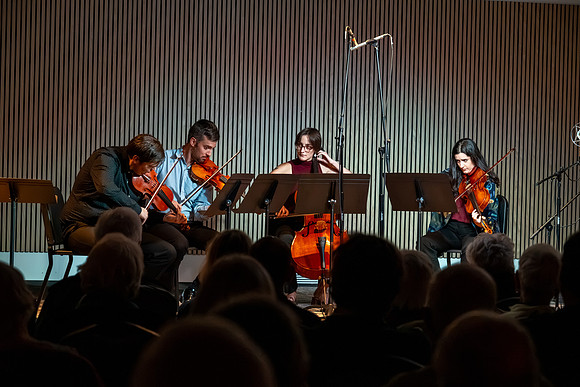 Eric Lewis and The Griffon String Quartet at the Muse-29