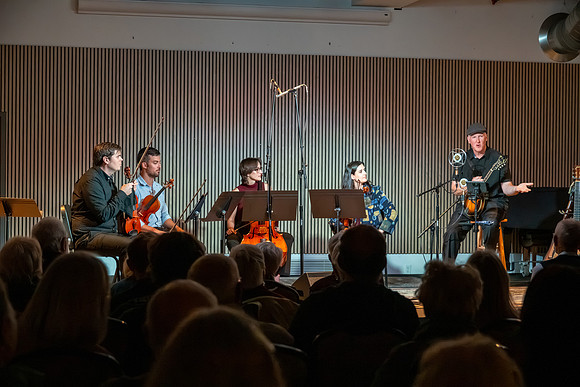 Eric Lewis and The Griffon String Quartet at the Muse-37