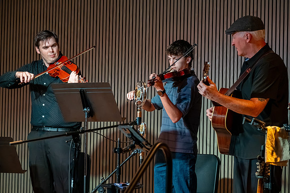 Eric Lewis and The Griffon String Quartet at the Muse-4