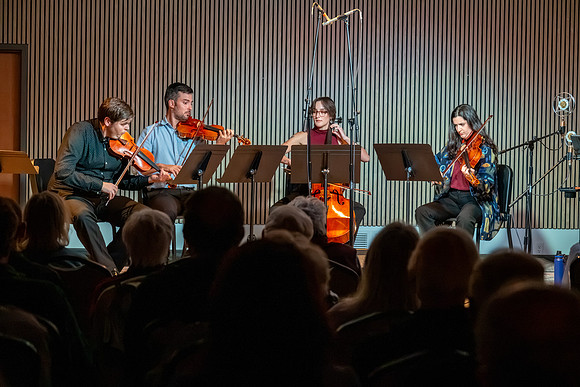 Eric Lewis and The Griffon String Quartet at the Muse-28