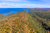 Hunters Point and Brockway Mt Fall Views-38