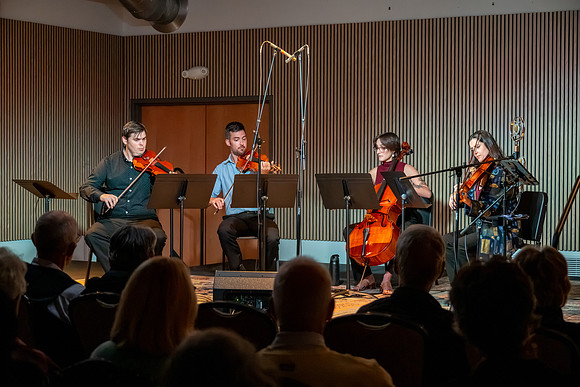 Eric Lewis and The Griffon String Quartet at the Muse-19
