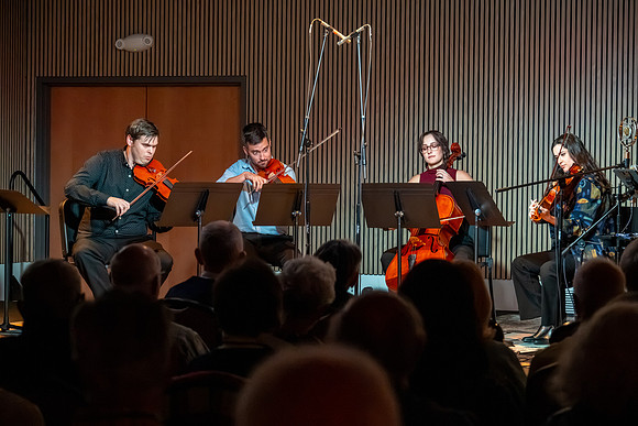 Eric Lewis and The Griffon String Quartet at the Muse-25