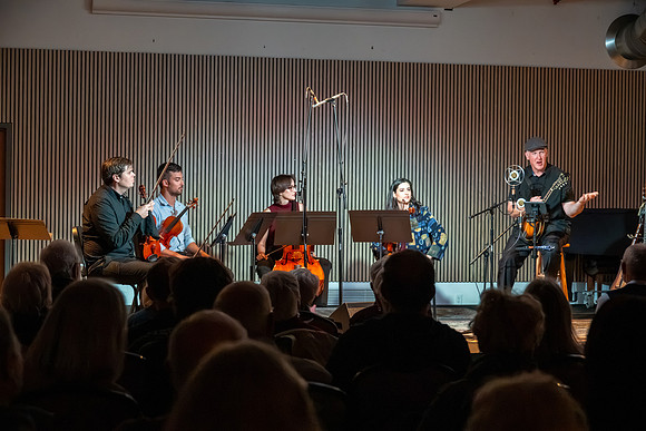 Eric Lewis and The Griffon String Quartet at the Muse-36
