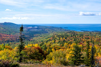Hunters Point and Brockway Mt Fall Views-49
