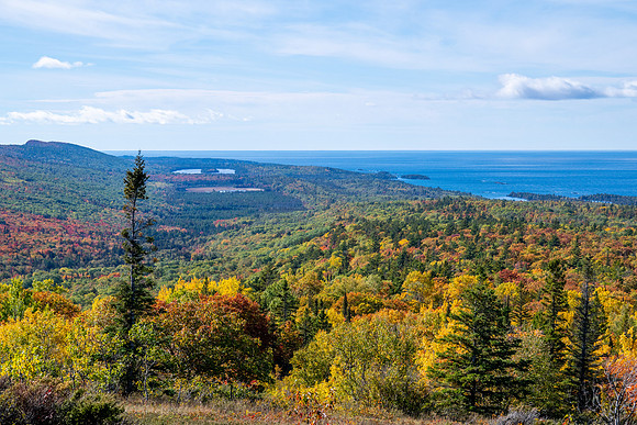 Hunters Point and Brockway Mt Fall Views-49