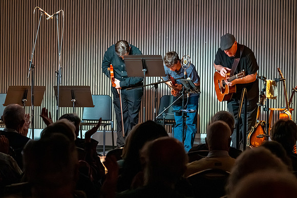 Eric Lewis and The Griffon String Quartet at the Muse-15