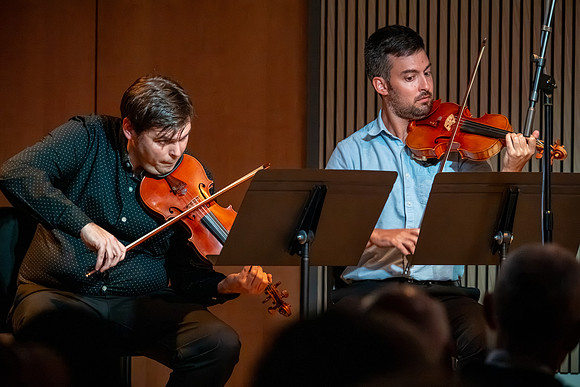 Eric Lewis and The Griffon String Quartet at the Muse-23