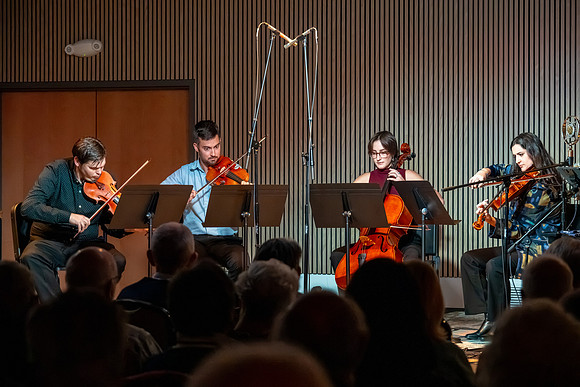 Eric Lewis and The Griffon String Quartet at the Muse-24