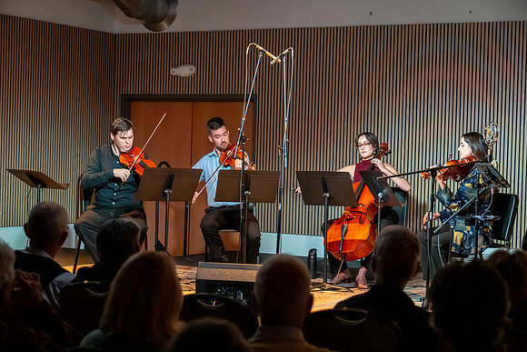 Eric Lewis and The Griffon String Quartet at the Muse-18