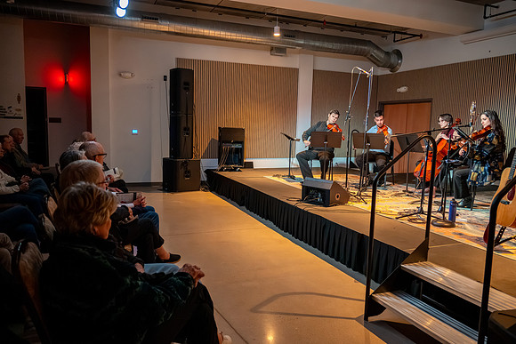 Eric Lewis and The Griffon String Quartet at the Muse-20