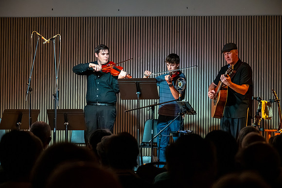 Eric Lewis and The Griffon String Quartet at the Muse-5