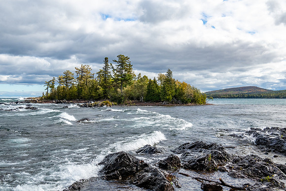 Hunters Point and Brockway Mt Fall Views-22