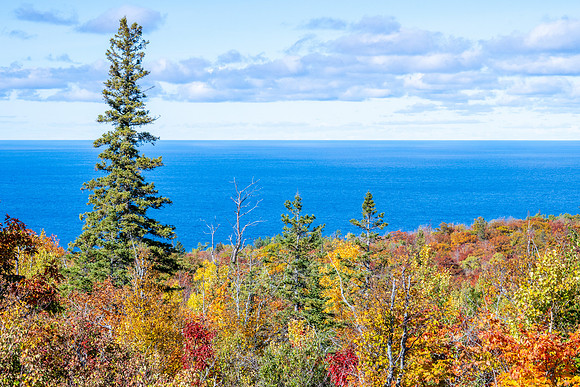 Hunters Point and Brockway Mt Fall Views-43