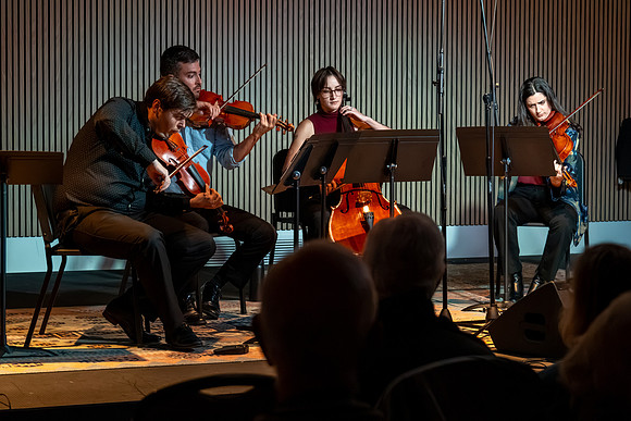 Eric Lewis and The Griffon String Quartet at the Muse-27