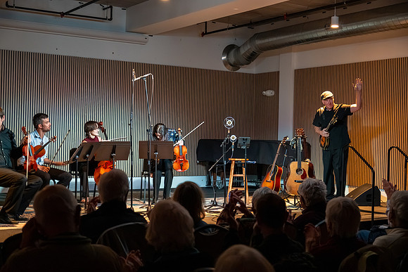 Eric Lewis and The Griffon String Quartet at the Muse-35