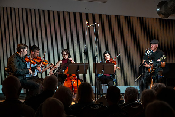 Eric Lewis and The Griffon String Quartet at the Muse-38