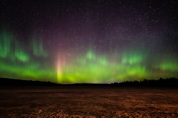 03-20-2021-Dan Eggert-Kangaroo Lake Northern Lights-1