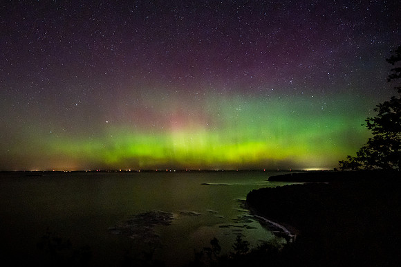 03-20-2021-Dan Eggert-Fish Creek Northern Lights-1