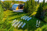 Thyme Hoop House and Wedding Setup