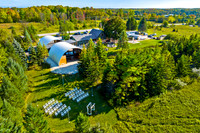 Thyme Hoop House Wedding Setup-5