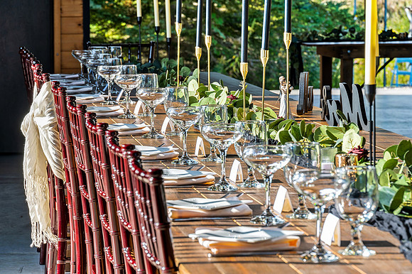 Thyme Hoop House Wedding Setup-18