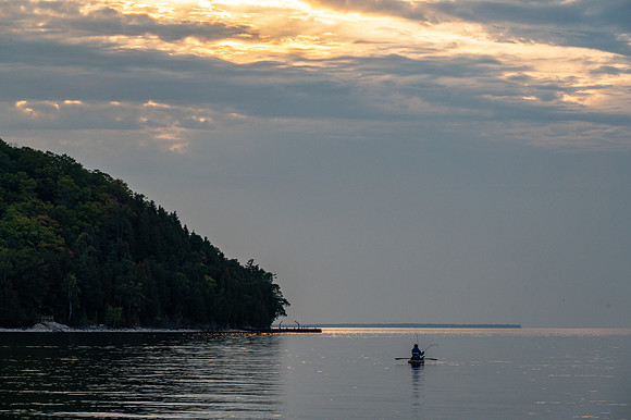 Sister Bay Marina Dusk-108
