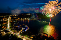 Fireworks Over Sister Bay-3
