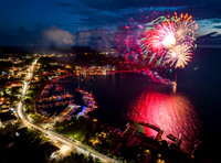 Fireworks Over Sister Bay-5