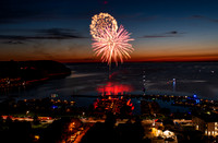 Fireworks Over Sister Bay-11
