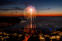 Fireworks Over Sister Bay-12